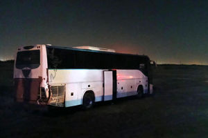 انحراف اتوبوس از جاده در محور آبادان – اهواز، ۱۲ مصدوم داشت 