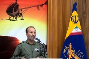 بالگردهای میل ۱۷۱ و ۲۰۵ نیروی زمینی سپاه در فرودگاه اهواز مشغول امدادرسانی هستند