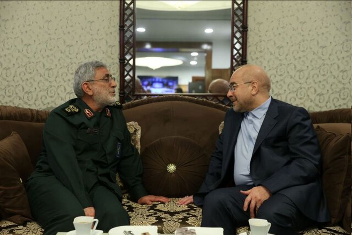 دیدار سرقاآنی با قالیباف