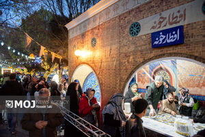 افطاری ساده در بلوار کشاورز