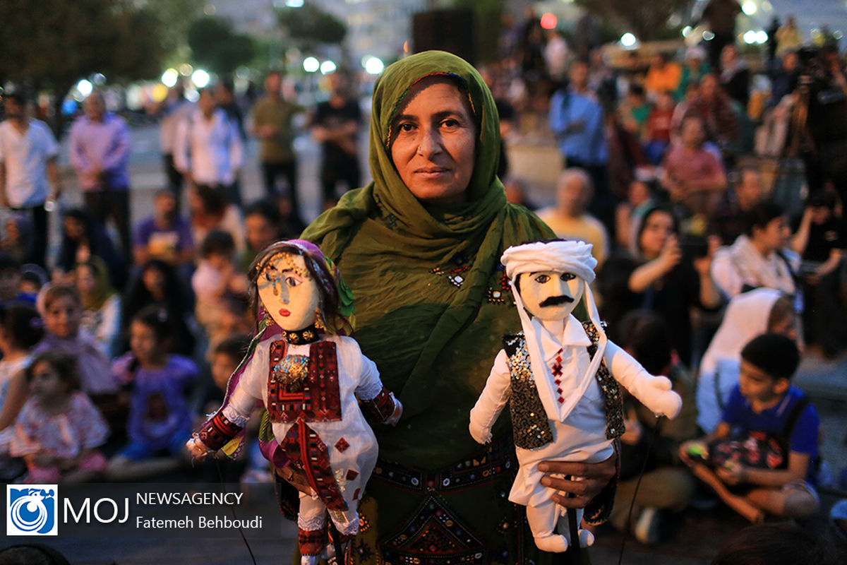 نوزدهمین جشنواره بین المللی تئاتر عروسکی تهران- مبارک 