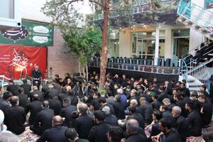 روضه طوبی؛ محفل عرض ارادت فرهنگ و ادب به ساحت امام حسین (ع) +تصاویر