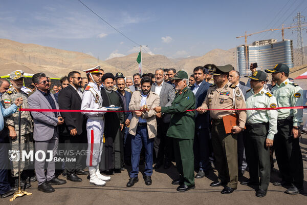 آیین بهره برداری از گام نخست و سوم بزرگراه شهید سپهبد سید عبدالرحیم موسوی 
