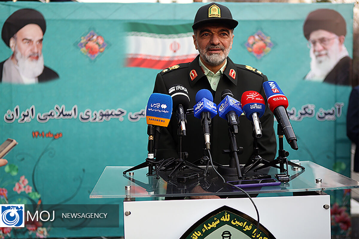 تکریم و معارفه فرمانده کل نیروی انتظامی