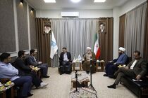 دیدار مدیر عامل سازمان منطقه آزاد کیش با امام جمعه کیش