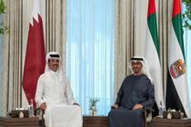 امیر قطر و رئیس امارات درباره تحولات منطقه گفتگو کردند