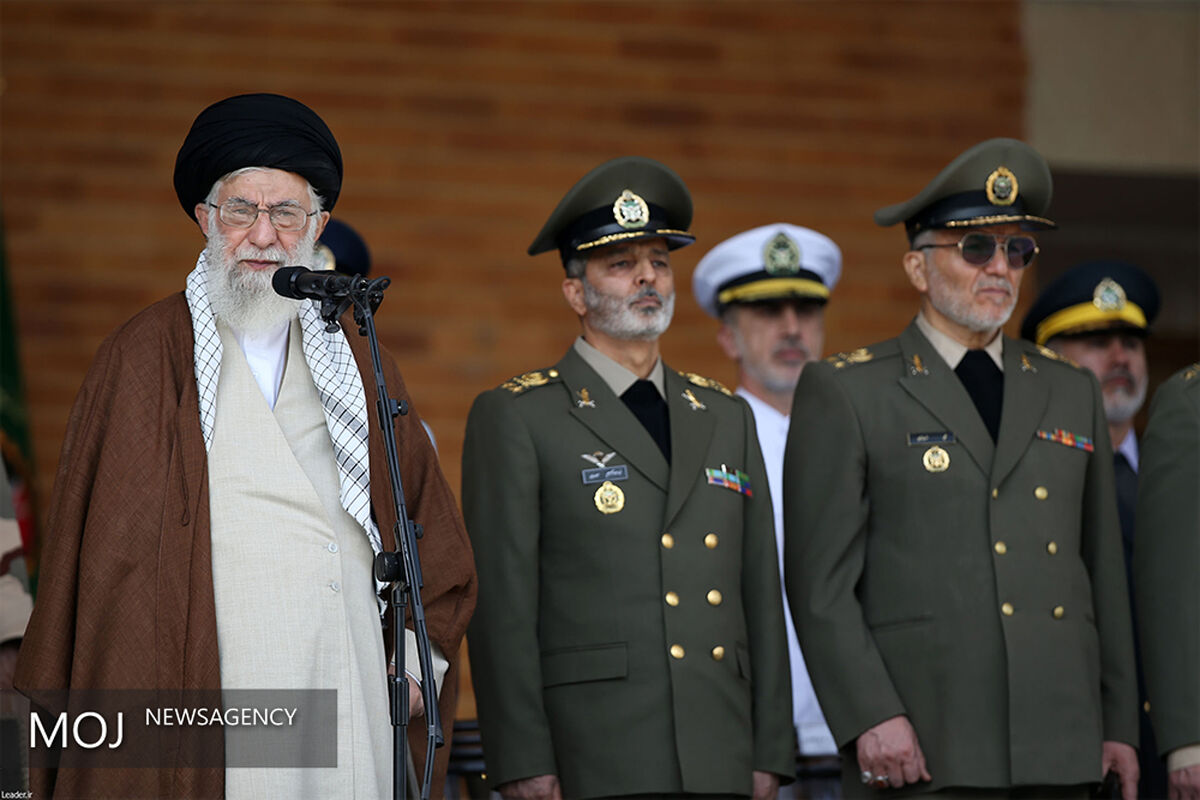 مراسم دانش‌آموختگی دانشجویان دانشگاه‌های افسری