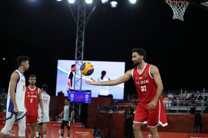 تیم بسکتبال سه نفره ایران به مدال برنز رسید