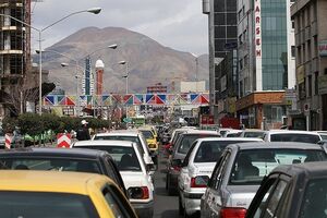 ترافیک نیمه‌سنگین اما روان در برخی از محورهای مواصلاتی کرمانشاه
