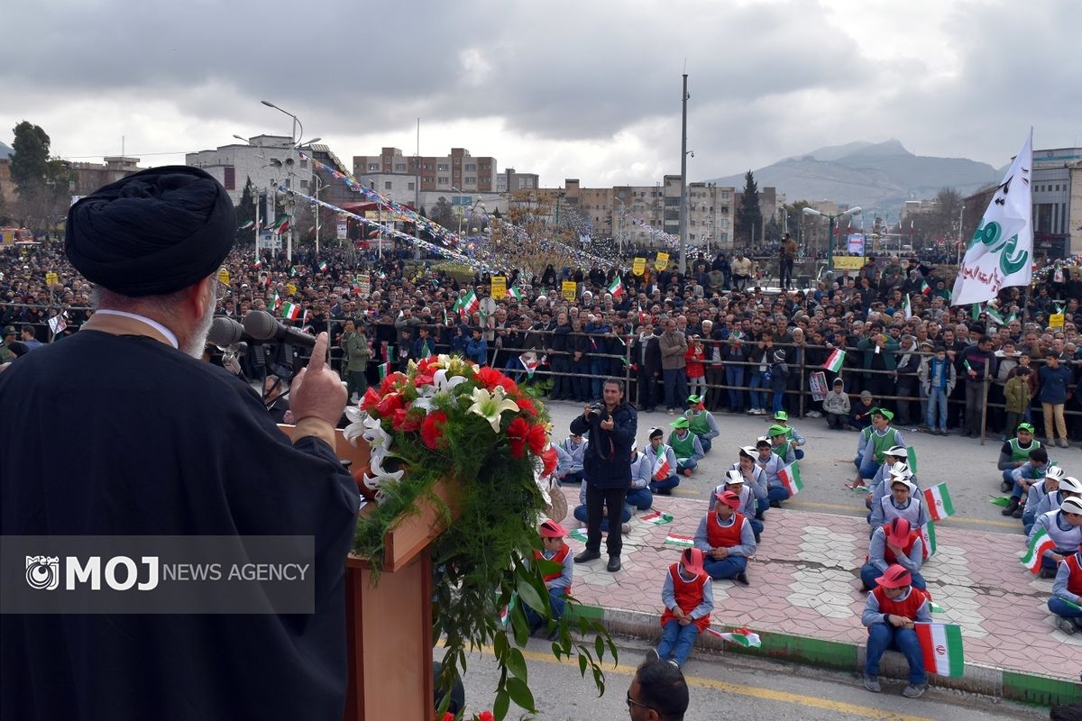 راهپیمایی 22 بهمن خرم آباد
