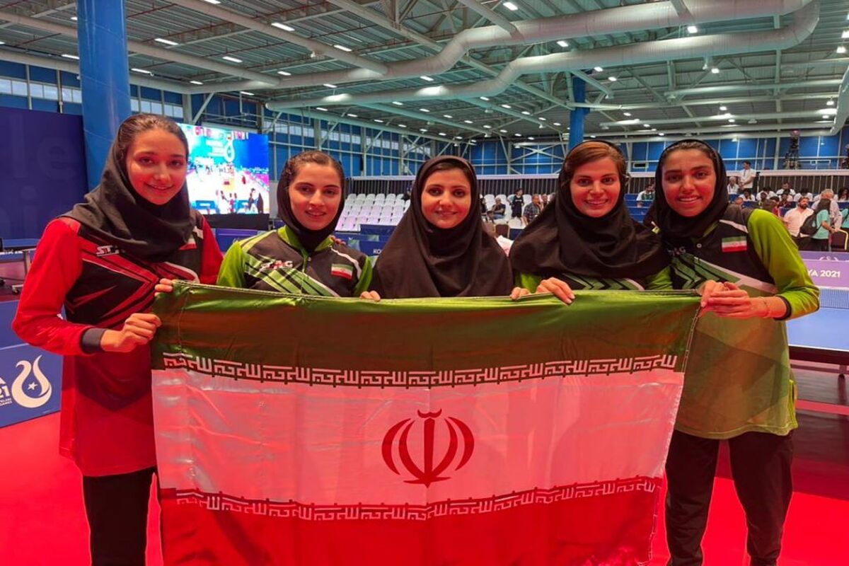 بانوان تنیس روی میز ایران