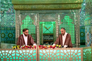 برگزاری مراسم جزء خوانی قرآن در 3 امامزاده شاخص خمینی‌شهر 