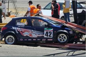  در پیست اتومبیلرانی آزادی سانحه رخ داد