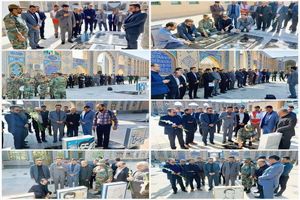 تجدید میثاق با آرمان‌های امام راحل و شهدا همزمان با آغاز هفته دولت 