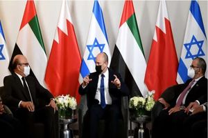 دیدار نخست‌وزیر رژیم صهیونیستی با مقامات امارات و بحرین