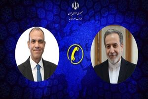 وزرای امور خارجه جمهوری اسلامی ایران و مصر با یکدیگر گفتگو کردند