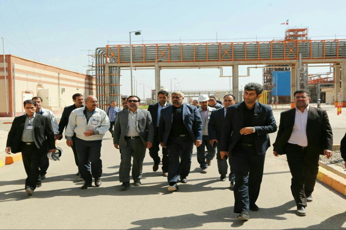 بازدید از پتروشیمی لرستان