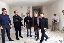 بازدید مدیر عامل شرکت توسعه گران ستاد اجرایی از پروژه مسکن ملی ایلام