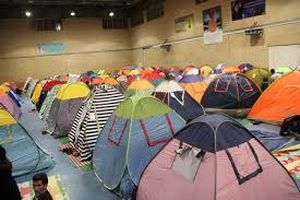 آماده سازی اسکان اضطراری برای مسافران نوروزی در قم‎