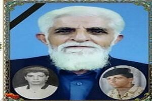 پیکر پاک پدر دو شهید دفاع مقدس در مرزن‌آباد چالوس تشییع شد