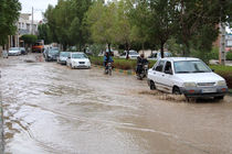 شهر میناب به طور کامل درگیر آب‌گرفتگی است