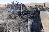رئیس سازمان قضایی از بقایای تجهیزات منهدم شده دشمن در «دشت پرزان» اصفهان بازدید کرد