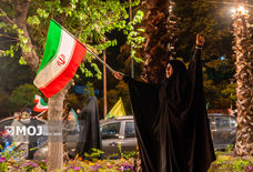 تهران، شب، خیابان؛ دقایقی پس از پاسخ کوبنده ایران