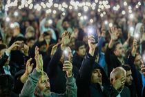 راهپیمایی منتظران ظهور در جمکران + فیلم