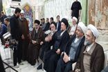 مراسم تشییع و تدفین والده همسر حجت الاسلام سید حسن خمینی در حرم امام خمینی (ره) برگزار شد
