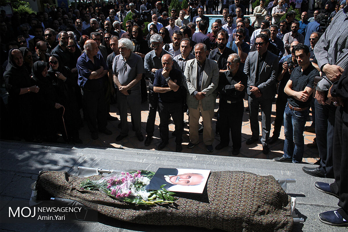 تشییع پیکر علی رضا سلطانی شاد
