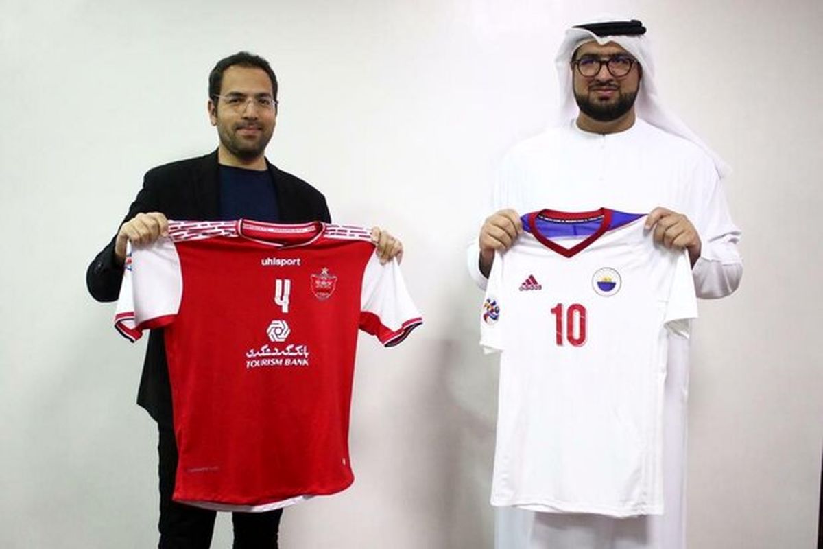 رونمایی از لباس پرسپولیس و الشارجه امارت