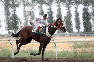هفته دوم مسابقات اسب‌دوانی بهاره کشور در گنبدکاووس برگزار شد‌
