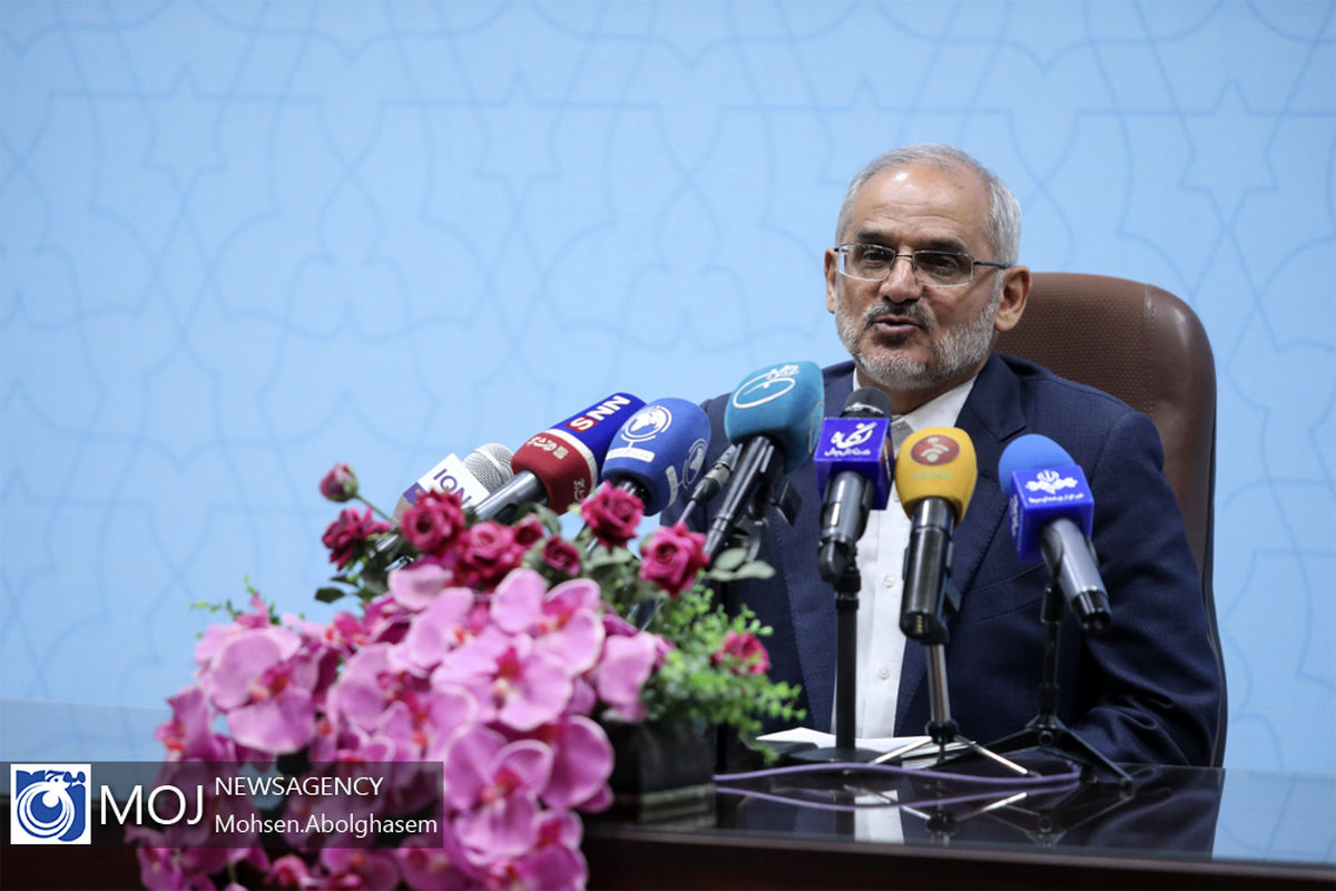 نشست خبری وزیر آموزش و پرورش - ۳۰ شهریور ۱۳۹۸