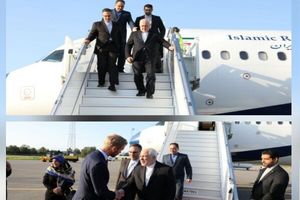 ظریف استکهلم را به مقصد نروژ ترک کرد