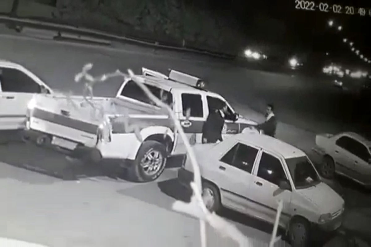 درگیری مامور نیروی انتظامی با شرور