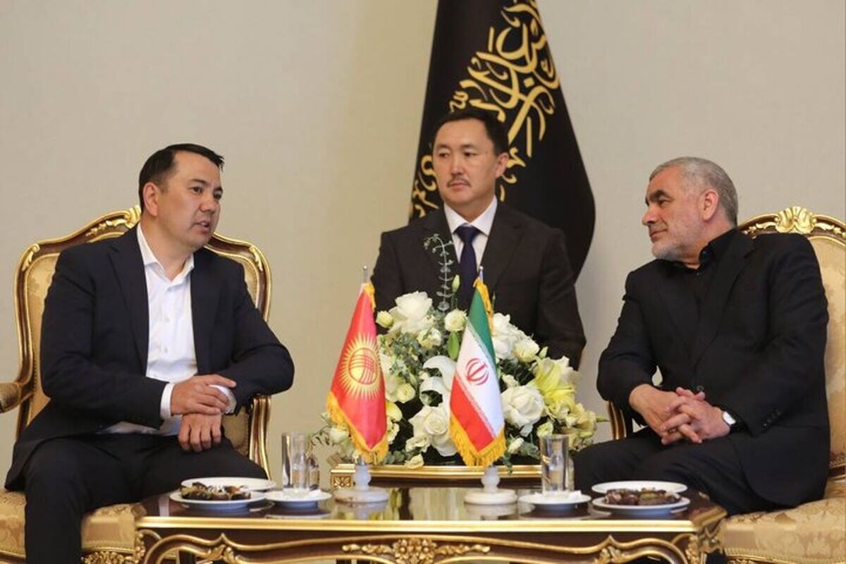 مارلن عبدالحمانوویچ ممتالیف، رئیس مجلس قرقیزستان و علی نیکزاد