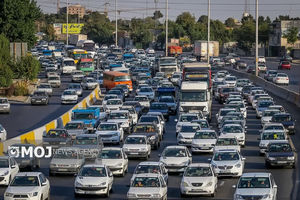 جاده‌های چالوس و هراز زیر بار ترافیک سنگین