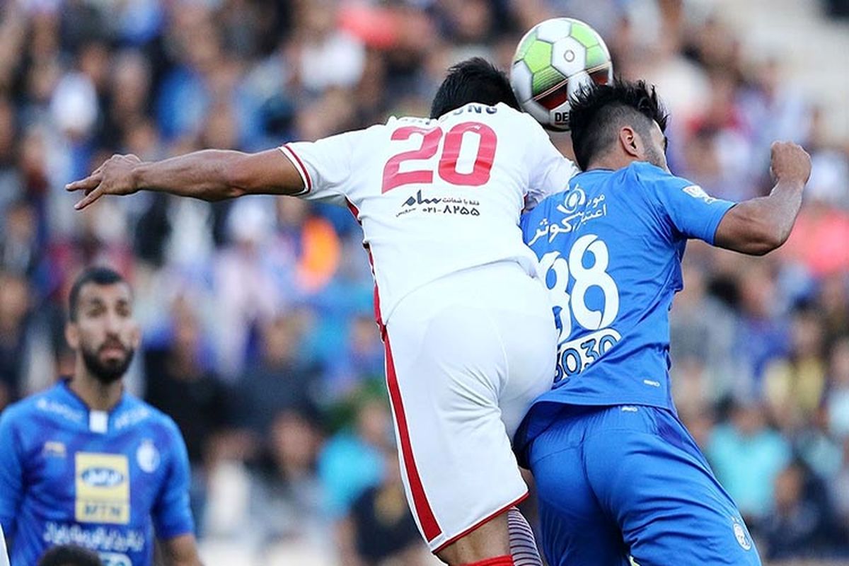 بازی استقلال و نساجی مازندران