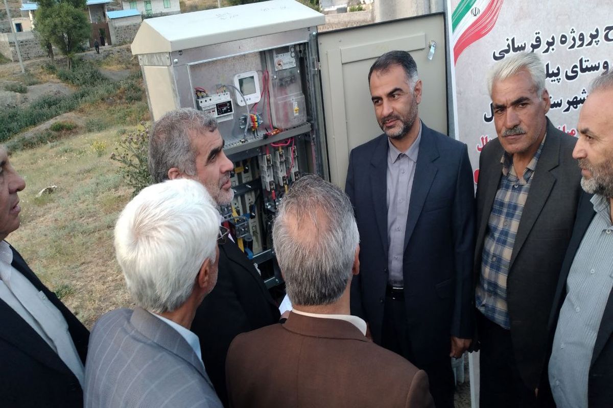 برق رسانی به روستاهای اردبیل
