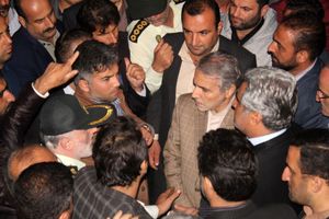 بازدید معاون رئیس جمهور از مناطق سیل زده فومن 