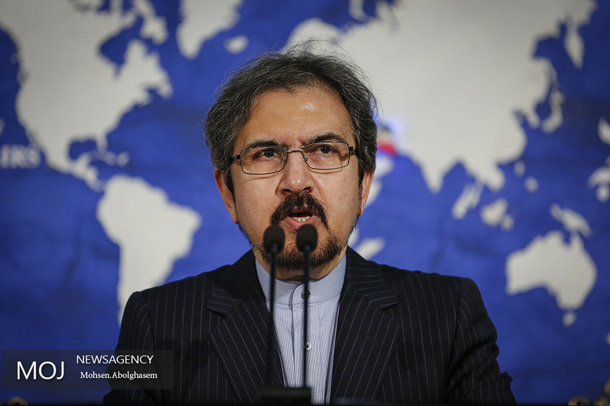 نشست خبری بهرام قاسمی سخنگوی وزارت امورخارجه
