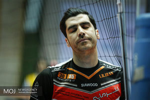 دیدار تیم های والیبال بانک سرمایه و سایپا