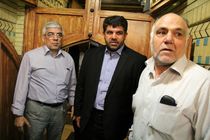 حضور دادگر در یادبود پهلوان سلیمانی