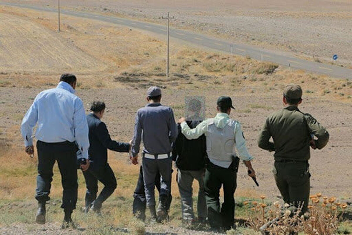 دستگیری حفاران غیر مجاز