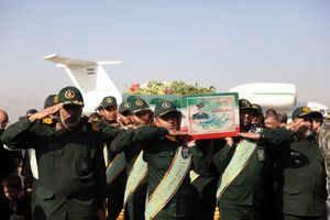 پیکر سردار شهید غلامحسین غیب‌پرور وارد شیراز شد