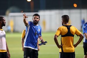 اولین تمرین تیم فوتبال الخور با هدایت ناصیف البیاوی برگزار شد