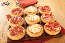 طرز تهیه مینی پیتزای ساده و فوری در تابه