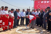 کلنگ احداث هشتمین پایگاه امداد و نجات تماما خیرساز در شهرستان مهر به زمین خورد