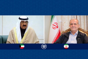  رییس جمهور و امیر کویت به صورت تلفنی صحبت کردند