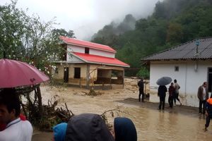 بالا آمدن آب 11 رودخانه شهرستان تالش/   وصل گاز  340 خانوار روستاهای تالش توسط نیروهای امدادی گاز 